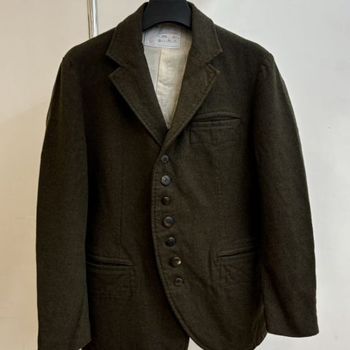 펠트 조끼 재킷 카키